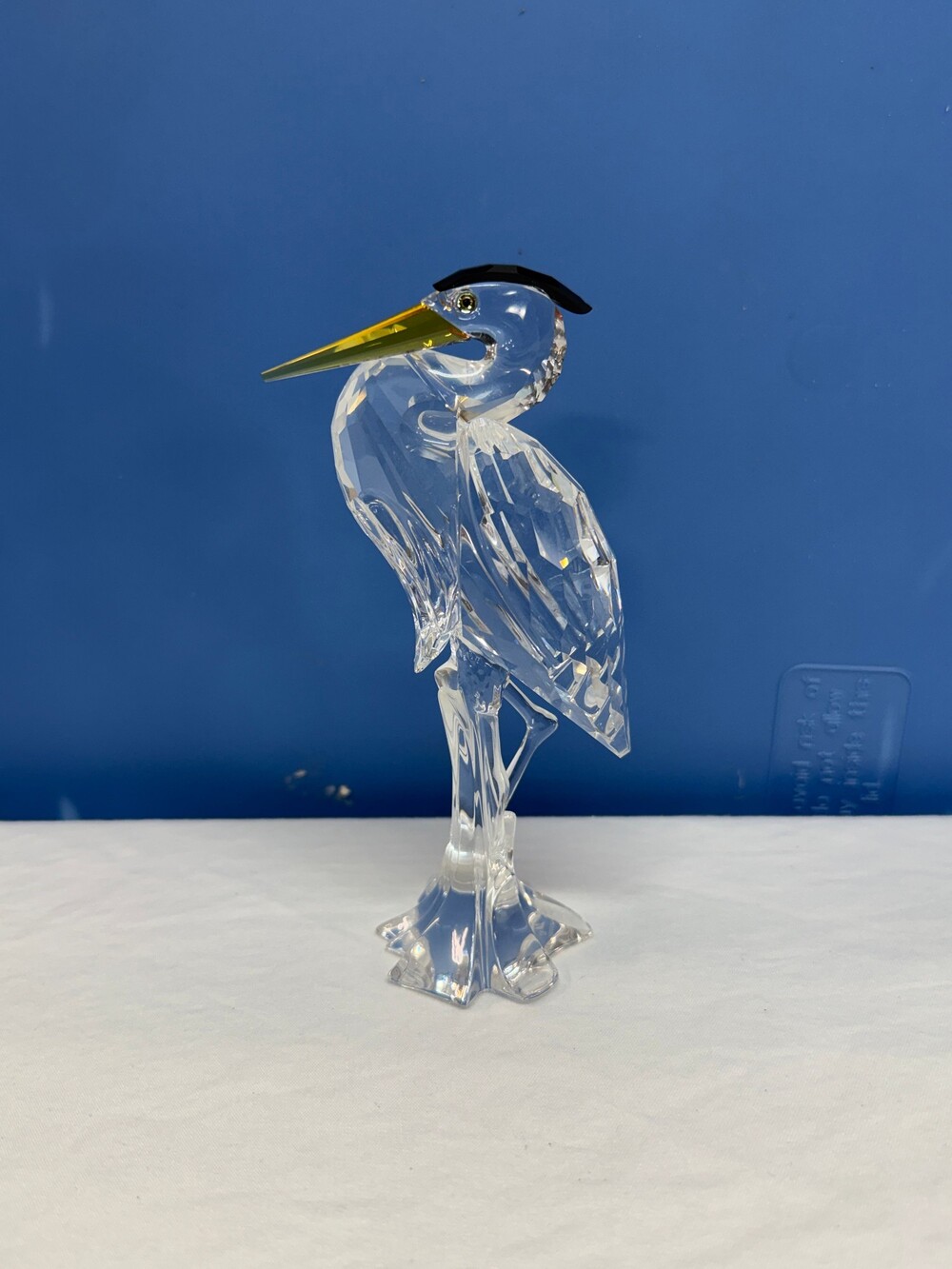 Swarovski Crystal-Silver Heron-1998-221627 - RETIRED